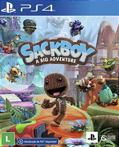 Sackboy Uma Grande Aventura PS4 Mídia Digital - Aluguel 15 Dias - Pt-Br