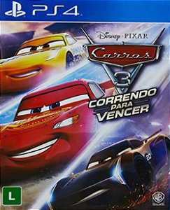 PRIMÁRIA Carros 3 Correndo para Vencer PS4 PS5 Mídia Digital - Aluguel 6 Meses - Pt-Br