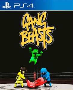 PRIMÁRIA Gang Beasts PS4 Mídia Digital - Aluguel 6 Meses