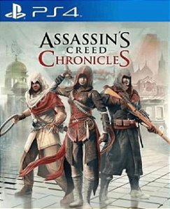 PRIMÁRIA Assassins Creed Chronicles Trilogy PS4 PS5 Mídia Digital - Aluguel 6 Meses - Pt-Br