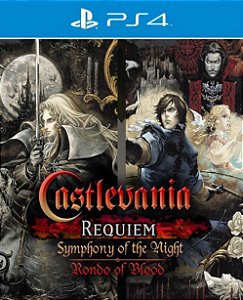 PRIMÁRIA Castlevania Requiem Symphony of the Night and Rondo of Blood PS4 PS5 (VAGAS SOMENTE PARA PS4) Mídia Digital - Aluguel 6 Meses