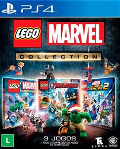Coleção LEGO Marvel PS4 Mídia Digital - Aluguel 15 Dias - Pt-Br
