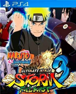 PRIMÁRIA Naruto Shippuden Ultimate Ninja Storm 3 PS4 Mídia Digital (VAGAS SOMENTE PARA PS5) - Aluguel 6 Meses - Pt-Br