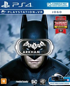 PRIMÁRIA Batman Arkham VR PS4 PS5 Mídia Digital - Aluguel 6 Meses - Pt-Br