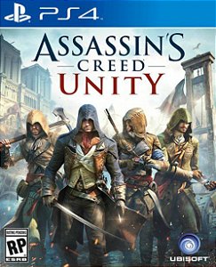 PRIMÁRIA Assassins Creed Unity PS4 PS5 Mídia Digital - Aluguel 6 Meses - Pt-Br