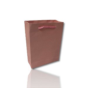 Sacola De Papel Rose 16x12x5 - 10 Unid. N4