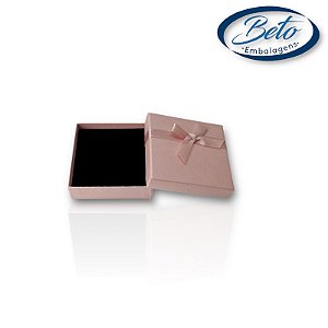 Caixinha Conjunto Rígida Salmão 8,5X8,5X2,5 (Conjunto G)