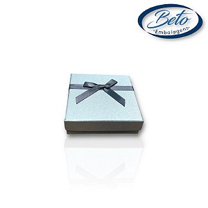 Caixinha Conjunto Rígida Dourada  8,5X8,5X2,5 (Conjunto G)