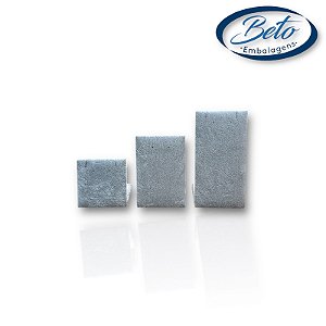 Expositor De Brinco/Colar Sued Cinza (251  P  252 M  253 G)