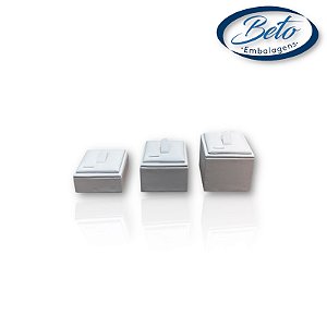 Expositor De Anel Quadrado Napa Branco ( 248 P  249 M   250 G)