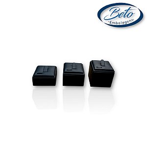 Expositor De Anel Quadrado Napa Preto ( 248 P  249 M   250 G)