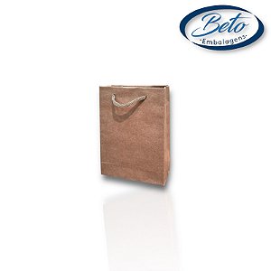 Sacola De Papel Kraft 16x12x5 - 10 Unid. N4