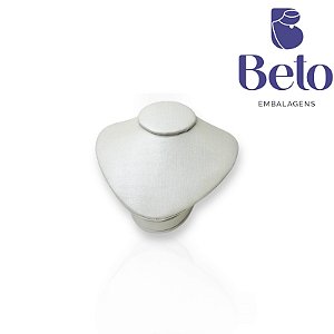 Busto Abajur Deitado Off White (P)
