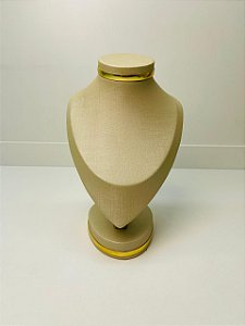 Busto Diamante Pérola com friso P, M, G