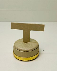 EXPOSITOR DE BRINCO T PÉROLA REDONDO COM FRISO