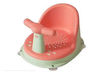 Assento para Banho - Antiderrapante - Bebês - Rosa e Verde