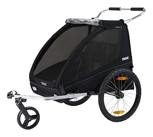 Bike Trailer Thule Coaster Xt Para 1 Ou 2 Bebês