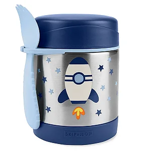 Pote Térmico com Talher Spark Style Espaço - Skip Hop