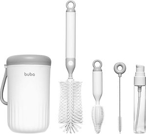 Kit Portatil Para Limpeza De Mamadeira - Buba