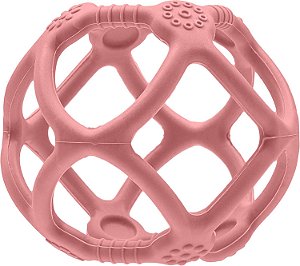 Mordedor Bola Em Silicone Rosa - Buba