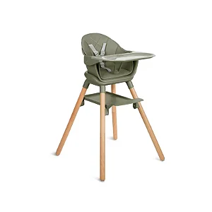 Cadeira de Refeição 6 em 1 Woody Army Green Kikkaboo