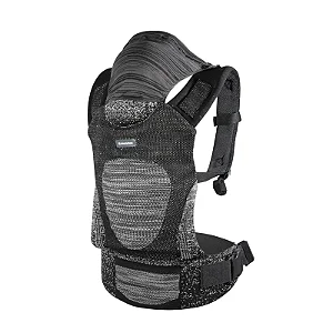 Canguru Hoody Fly Knit Black - Kikkaboo