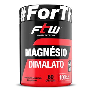 MAGNÉSIO DIMALATO 60 CÁPSULAS