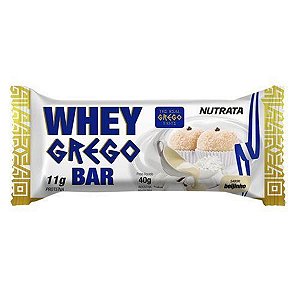 WHEY GREGO BAR BEIJINHO (40G) NUTRATA
