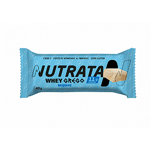 WHEY GREGO BAR BEIJINHO (40G) NUTRATA