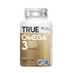 TRUE ÔMEGA 3 60 CÁPSULAS - TRUE SOURCE