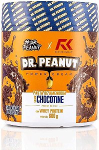 PASTA DE AMENDOIM DR PEANUT CHOCOTINE 600G