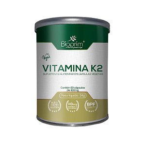 VITAMINA K2 400MG 60 CÁPSULAS BIOPRIM