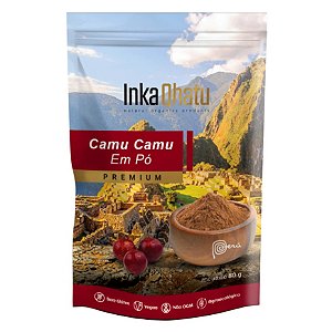 Camu camu em pó Premium 80g Inka Quatu