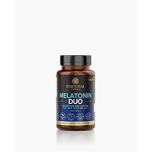 Melatonina Duo 120 Comprimidos De Menta Essential Nutrition