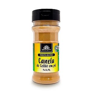 Canela Do Ceilão Orgânica Em Pó 60g Kampo De Ervas