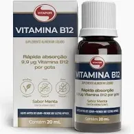 Vitamina B12 Metilcobalamina 9,9ug Menta 20ml Vitafor