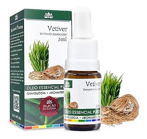 Óleo Essencial Natural de Vetiver 5ml – WNF