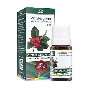 Óleo Essencial Natural de Wintergreen (Gaultheria Procumbens) 5ml – WNF