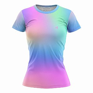 Camiseta Feminina Fitness Tie Dye