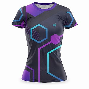 Camiseta Feminina Fitness Conect