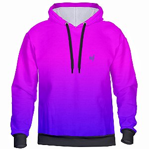 Moletom Degrade Rosa Azul