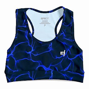 Top Cropped Efect Fitness Feminino