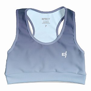 Top Cropped Efect Fitness Feminino