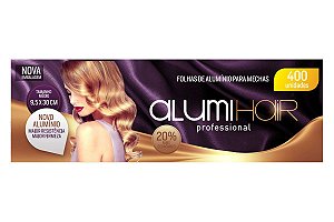 Alumihair Médio 9.5x30cm 400 Folhas