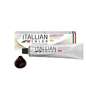 Castanho Claro Mogno 5.5 - Coloração Itallian Color 60g