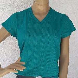Blusa Poliamida em V - Tam. M