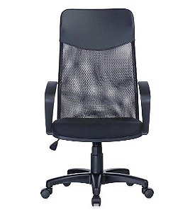 Cadeira Escritório Tela Luxo Presidente STD Braço Fixo RH167 Original Rhodes