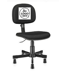 Cadeira para Costureira Nr17 Personalizada com a Logomarca da Sua Empresa