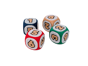 Dados Festa d6 Sortido