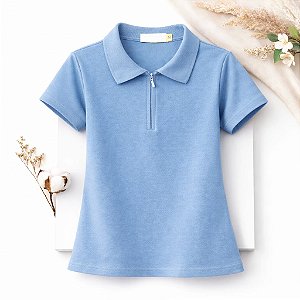 TSHIRT POLO C/ZIPER M/GG